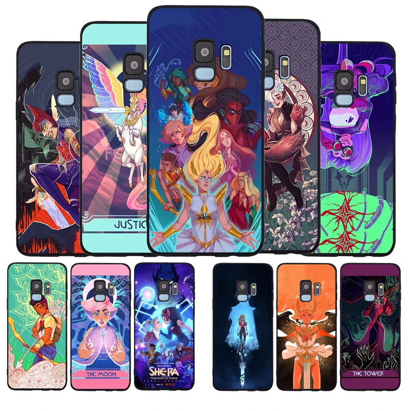 She Ra черный ТПУ силиконовый мягкий чехол для телефона Samsung Galaxy S20 S10 S9 S8 Plus Lite NOTE 10 9 8