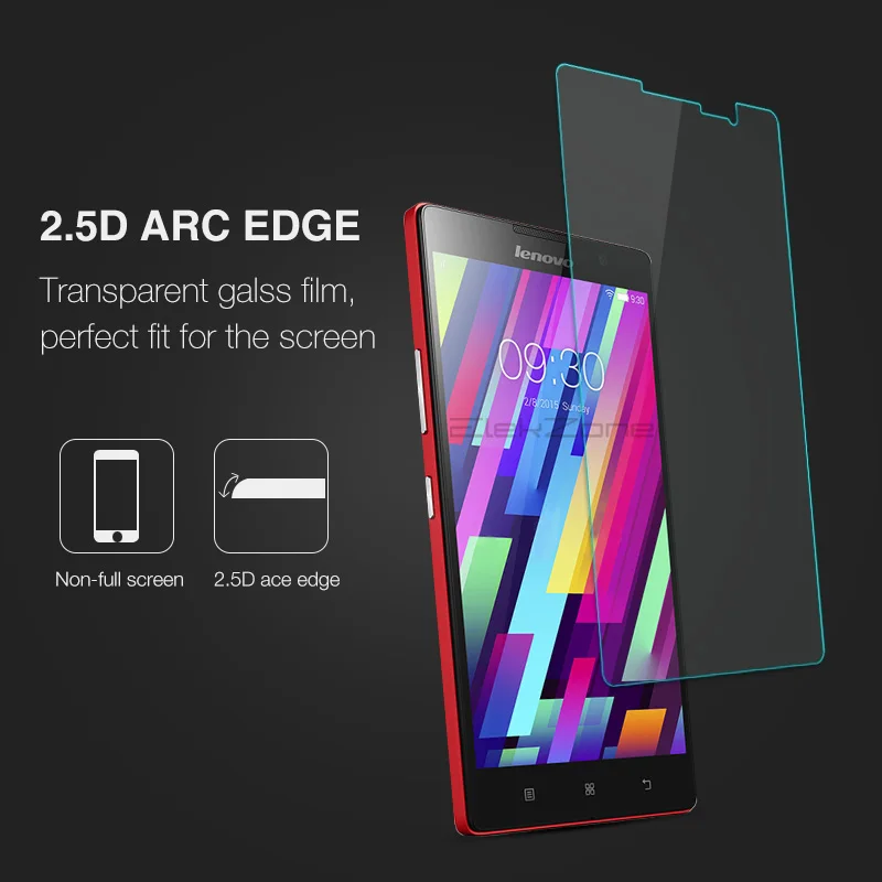 Нано покрытие 9H HD экран телефона Закаленное стекло пленка на lenovo P90 2.5D Экран