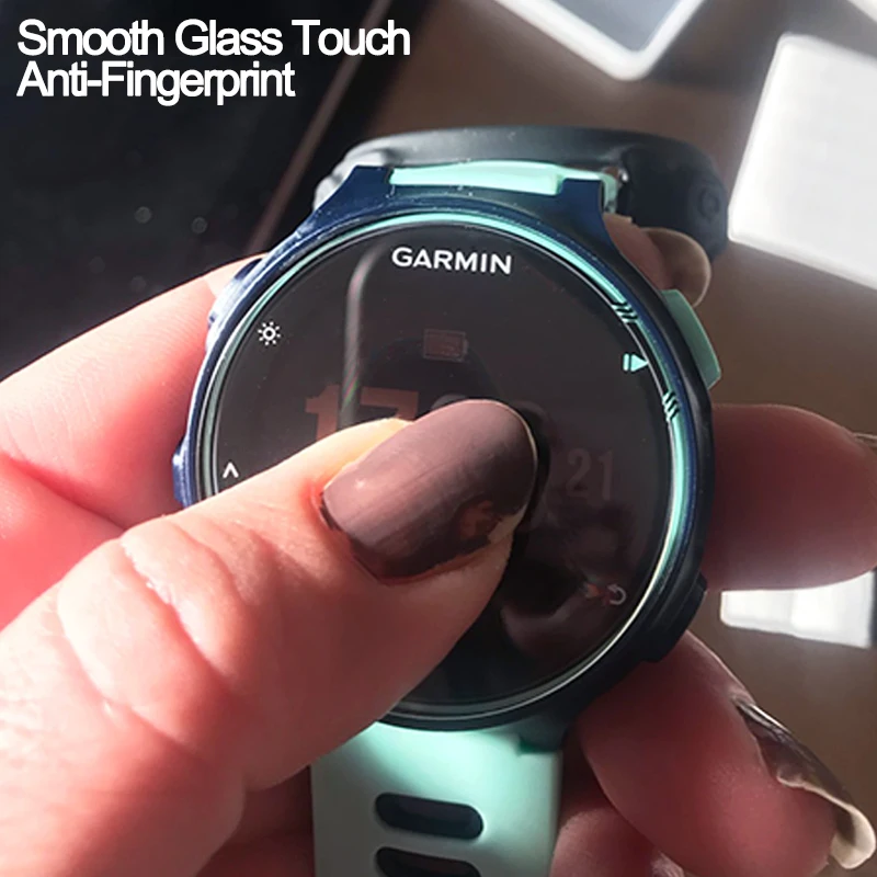 Закаленное стекло премиум-класса для Garmin Forerunner 45 S 235 245 245M 645 Защита экрана 745 735 735xt