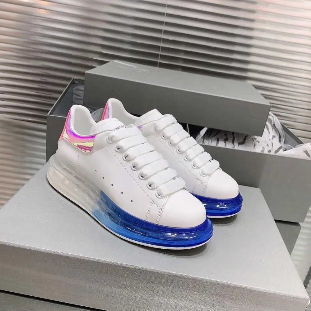 European station 2019xiakuanyuanshanshan with the same Shuichang white shoes female leather increase thick bottom cake s | Обувь