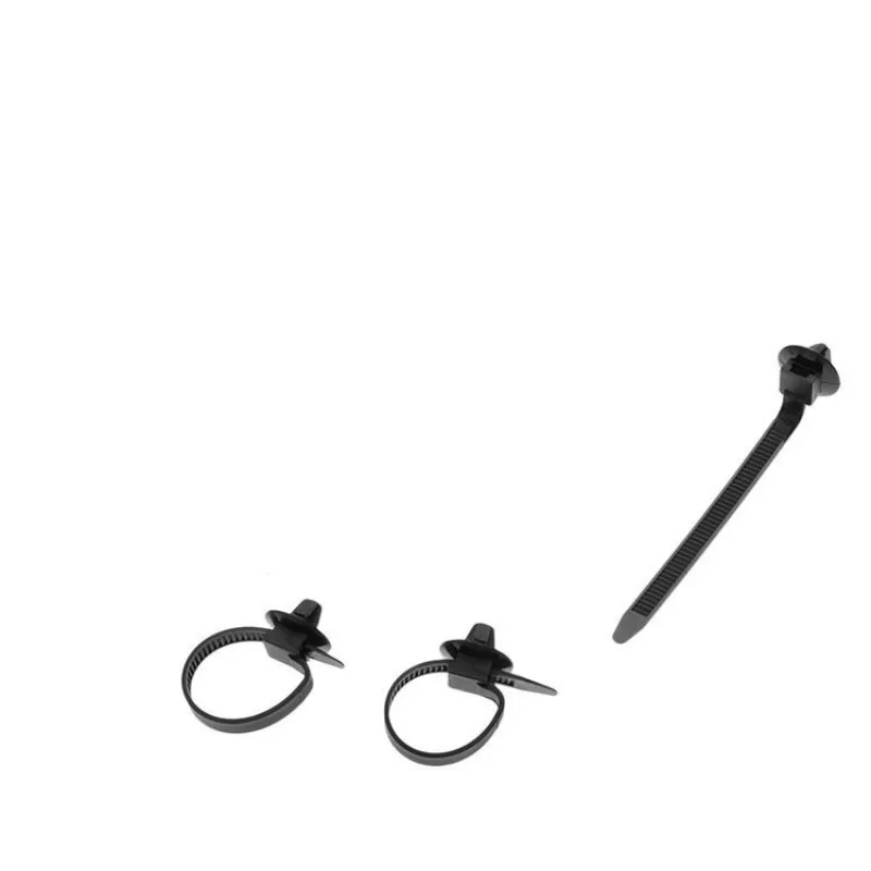 50 шт./упак. Автомобильный Кабель изготовленный на заказ ремень Пластик черный