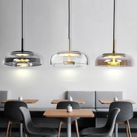 biossi chandelier postmodern designer nordic glass light luxury design for dining living room led foyer indoor circle chandelier