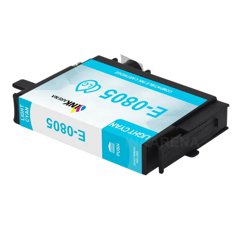 INKARENA 6 цветный T0801 полный чернильный картридж для Epson совместимые картриджи Stylus