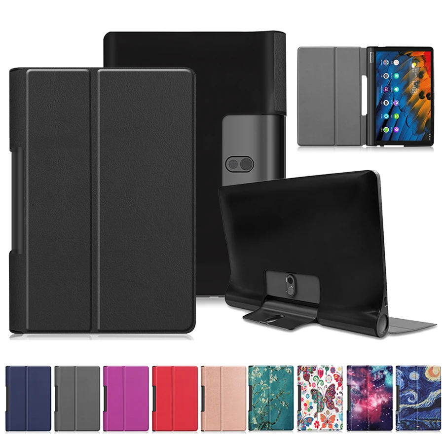 Чехол для lenovo Yoga Smart Tab YT-X705 10," чехол для планшета кожаный флип-чехол для lenovo Yoga Tab 5 YT-X705F защитный чехол