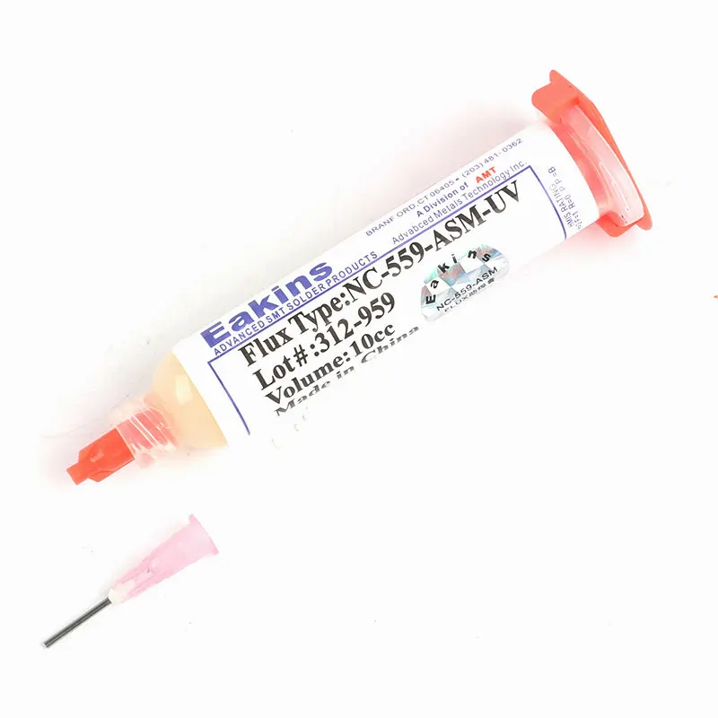 100 г паяльная паста без свинца сварка Улучшенный нефтяной паяльный флюс NC 559 ASM + 10cc