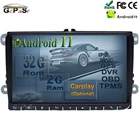 Автомагнитола на Android 11 для VWVolkswagenGolfPoloTiguanPassatb7b6leonSkodaOctavia, стерео-система, мультимедиа, BT, GPS-навигация