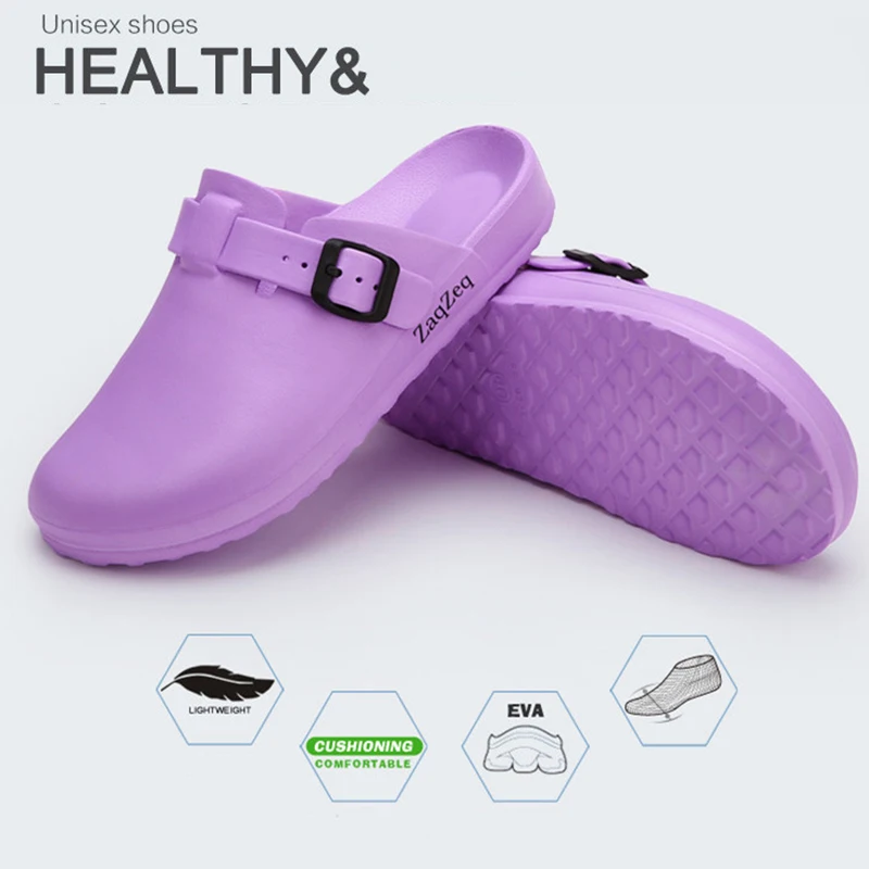 

Nurse Shoes Work Slipper EVA Clean Surgical Sandal Nursing Clogs Non-slip Scrubs Scrub Hospital Doctor Clinical Surgery Shoes