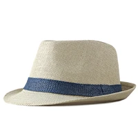 mens summer straw hat solid refreshing jazz chapeau homme womens outdoor beach sombreros sun %eb%aa%a8%ec%9e%90 breathable adult fedoras hats