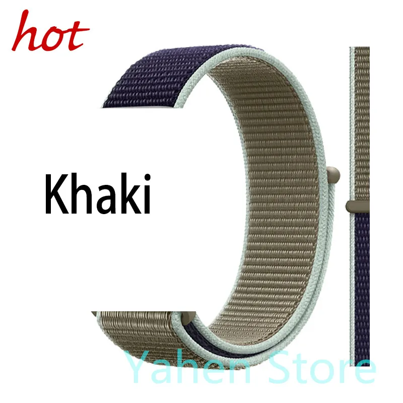 C13 Nylon Khaki IWO 11 gps Смарт-часы Мужские Bluetooth умные часы 1:1 44 мм чехол для Apple iOS Android телефон умные часы VS IWO 8 IWO 6 9 5 часы - Цвет: C13 Nylon Khaki