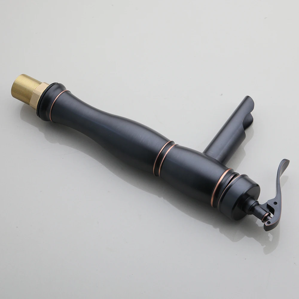 Смеситель для раковины ванной комнаты матовый черный кран Robinet De Lavabo смеситель