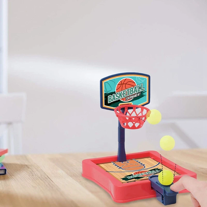 

Mini Foldable Tabletop Basketball Game Toy Finger Ejection Basketball Machine Outdoor Novelty Toy