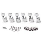 1 компл. FD-тюнер для гитары, колышки, ключ-тюнер, машинная головка для акустической электрической гитары, аксессуары для гитары, уплотненный колышек с логотипом