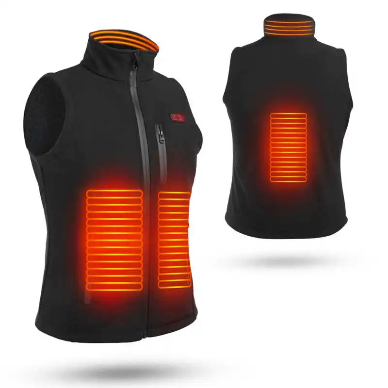 

Adjustable Electric Heating Vest Men Women Jacket Heating Vest USB Smart Temperature Control Heating Clothing