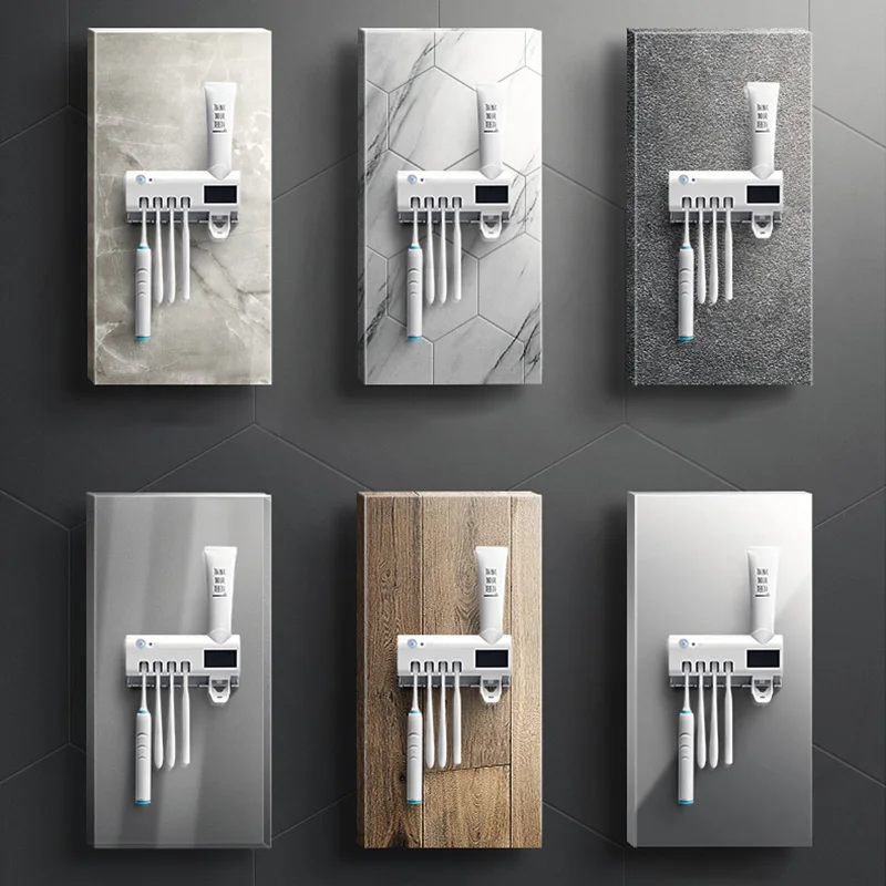 Стерилизатор зубных щеток ONEUP Автоматический Диспенсер зубной пасты