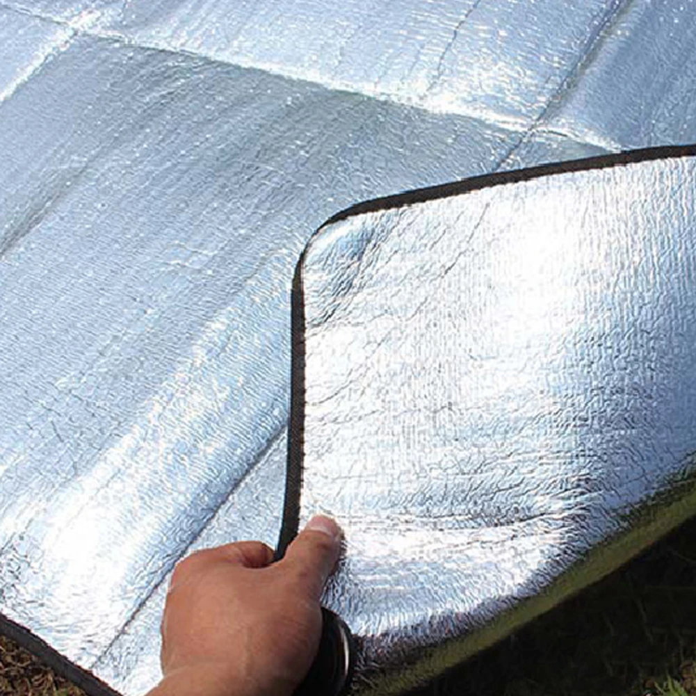 Водонепроницаемый туристический матрас алюминиевая фольга одеяло для пикника