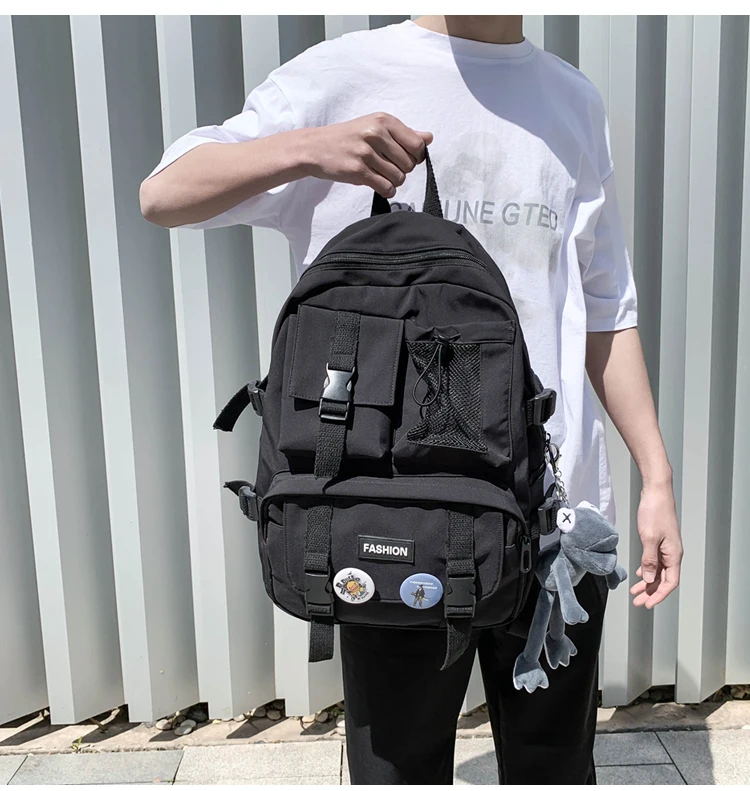 

2521 High-looking schoolbag Korean version of Harajuku Japanese high school students original niche backpack