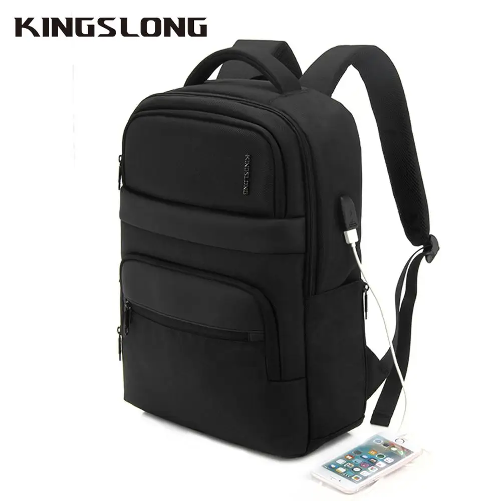Рюкзак Kingslong мужской для ноутбука диагональю 17'' | Багаж и сумки
