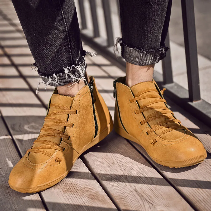 Мужские повседневные модные высокие кроссовки Новинка весна осень 2020 мужские