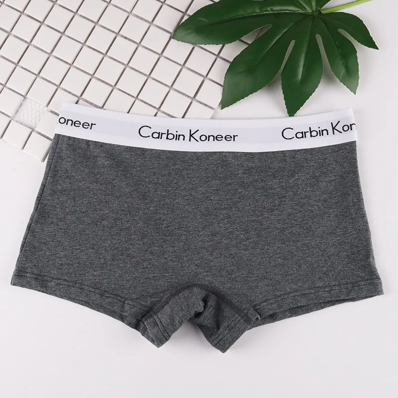 

Women Neutral Underwear Cotton Comfortable Safety Boxer Briefs Breathable Boxer Shorts Solid Boyshort