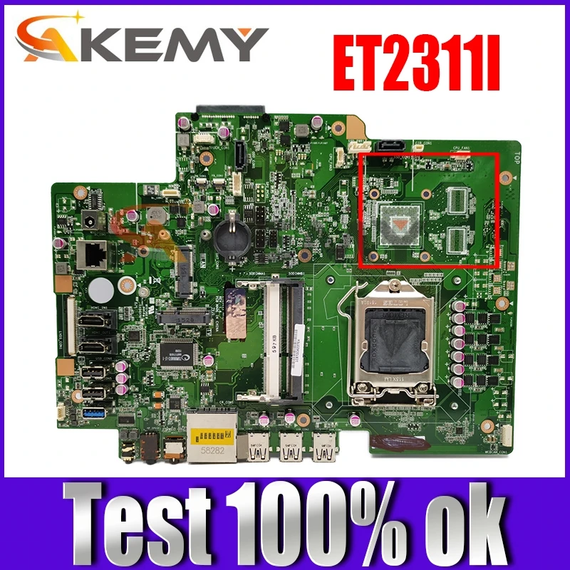 ET2311I все в одном Материнская плата ASUS ET2311 материнская 90PT00L0 R01000 100%