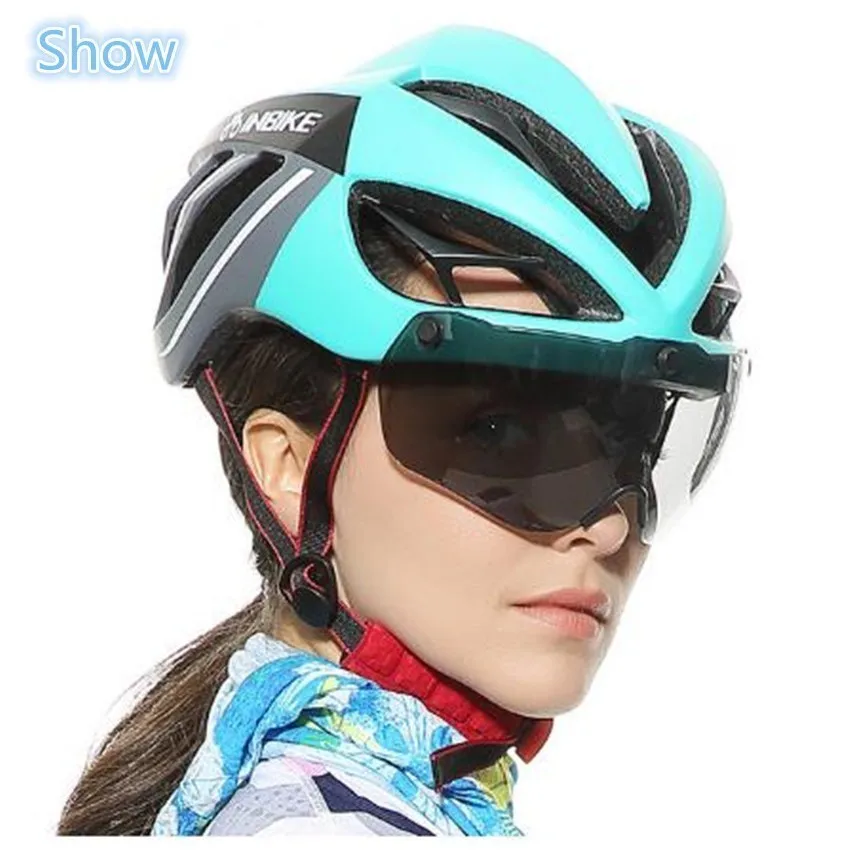 Бренд Велоспорт Сверхлегкий шлем высокое качество велосипед Mtb с HD очки анти