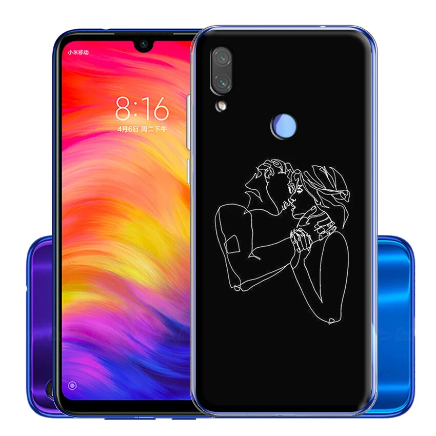 Абстрактный простой силиконовый чехол для Xiaomi Redmi K20 GO S2 8A 7A 7 6A 6 5 5A 4X 4A Pro Plus |