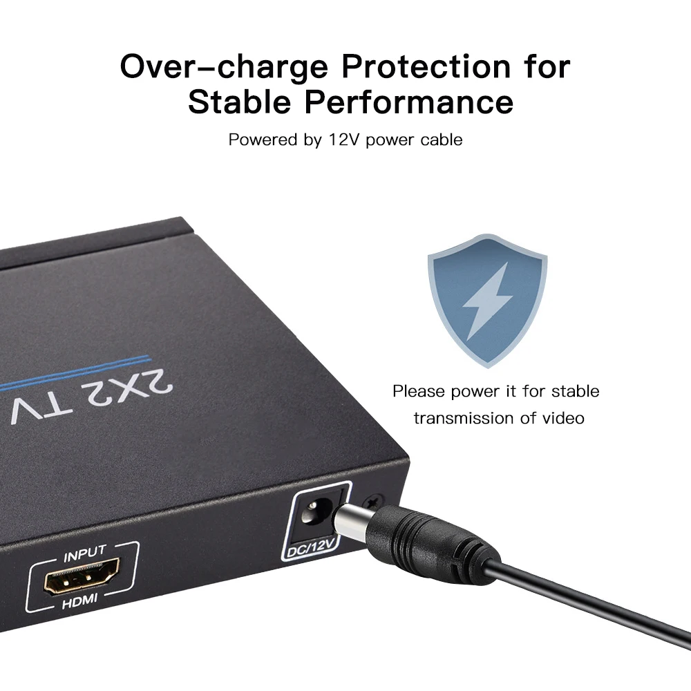 Настенный контроллер для ТВ 4 канала 2x2 1x4 4x1 HDMI DVI VGA USB видеопроцессор 1920*1080P 60 Гц