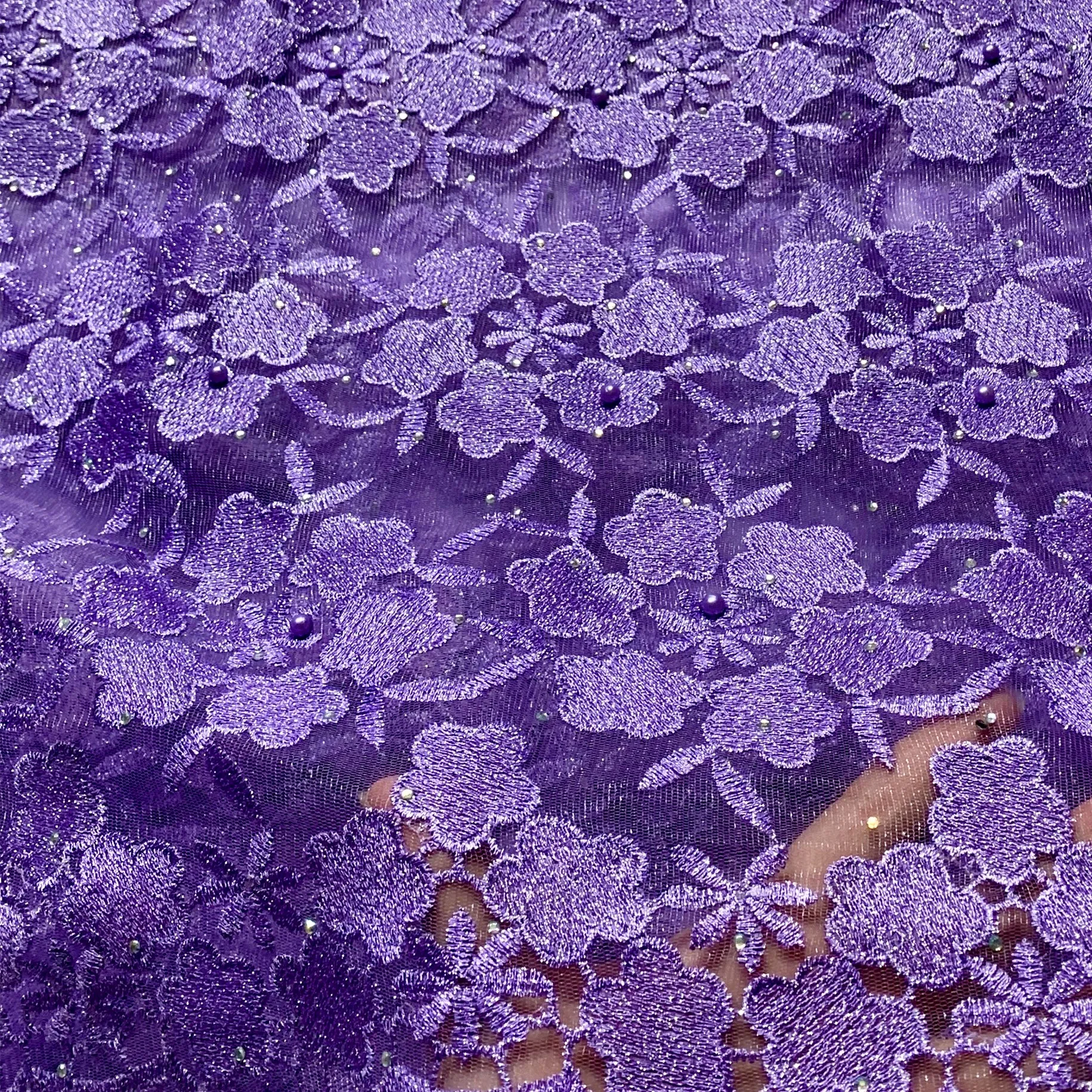 

2020 Newest French Net Lace Fabrics with Stones Latest Mesh African Lace Fabric Tulle Lace Wedding French Lace Fabric