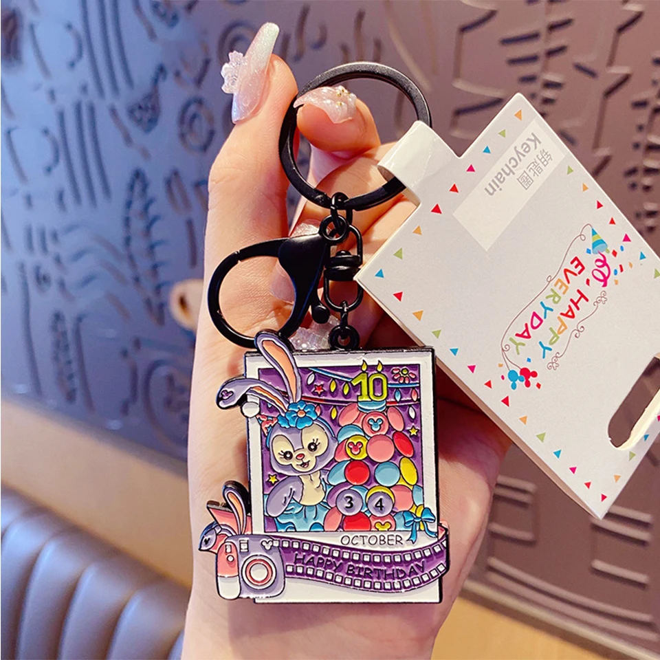 Брелок для ключей с мультяшными героями Диснея подвеска на рюкзак мужчин