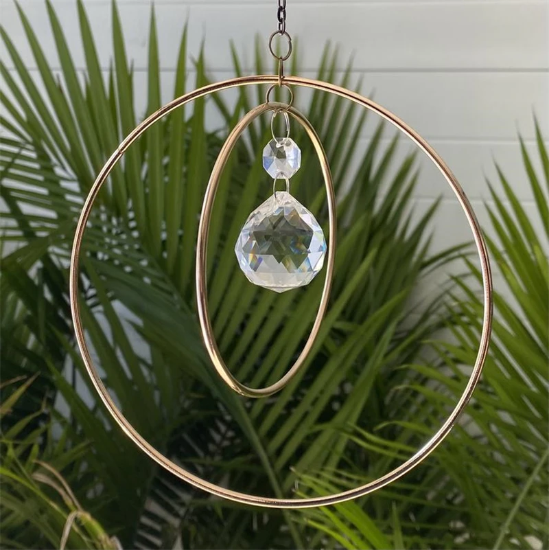 Хрустальный Ловец Солнца диско-шар окно художественная люстра Лук Теория