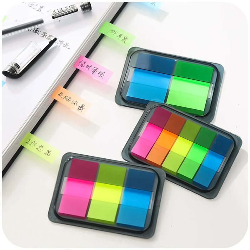

Diy New Cute Kawaii Colored Memo Pad Lovely Sticky Paper Note School Office Supplies Korean Stationery Free Shipping
