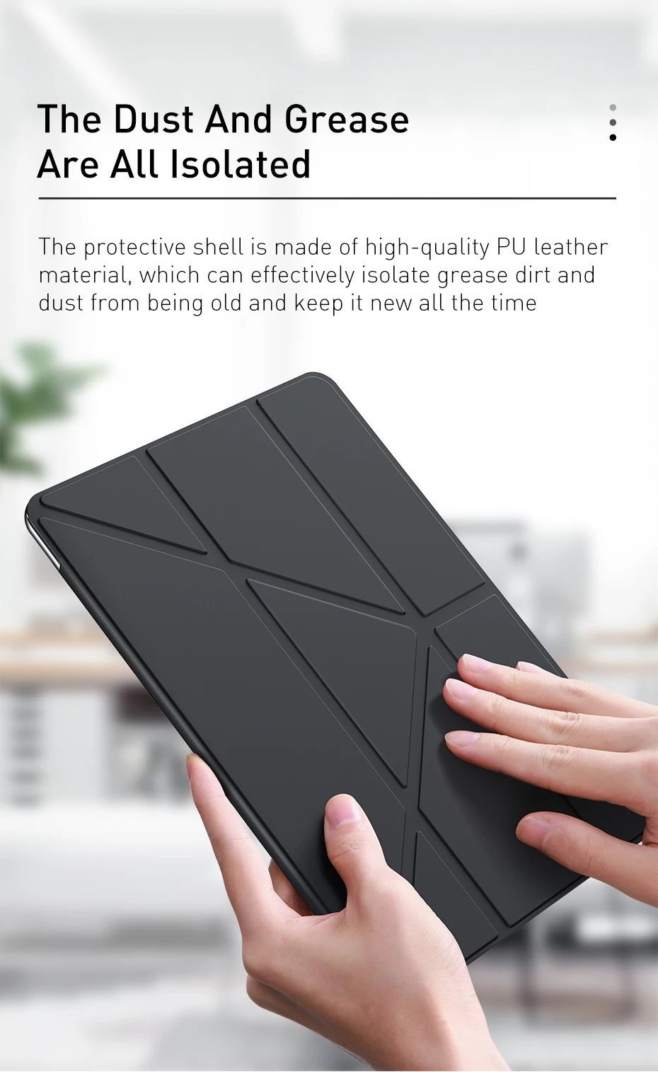 

New fashion simple For iPad 9.7 inch Case A1893/A1954, Soft TPU Leather Smart Cover iPad 9.7 inch 2017 Case Funda A1822/A1823
