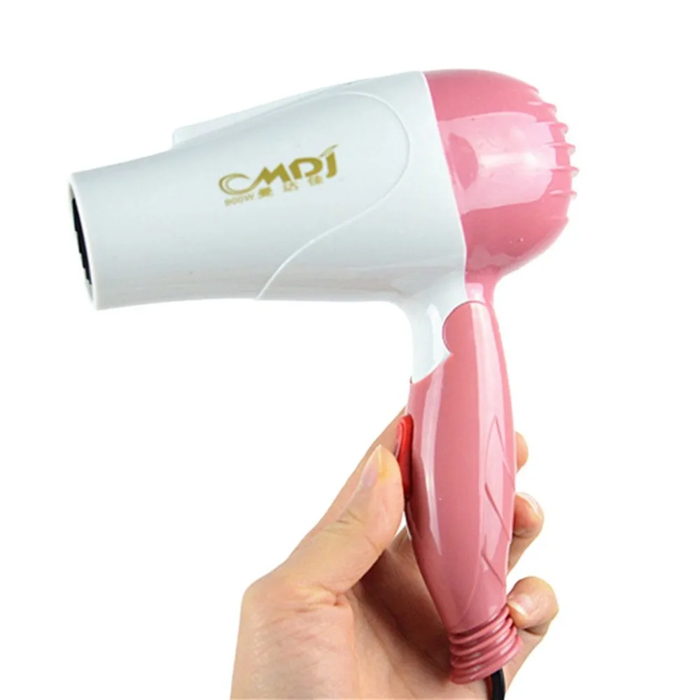 Портативный складной мини фен для волос дорожный с низким уровнем шума