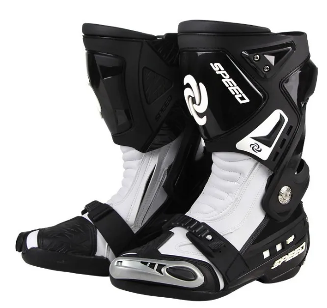 Защитные ботинки для мотокросса водонепроницаемые мужские гонок мотоциклов