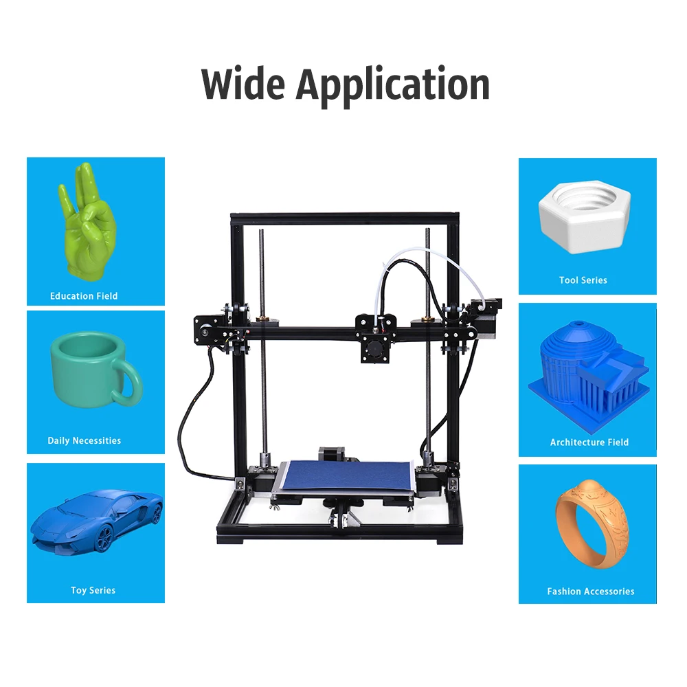 TRONXY X3 3d принтер Набор DIY самостоятельная сборка Настольный большой размер печати
