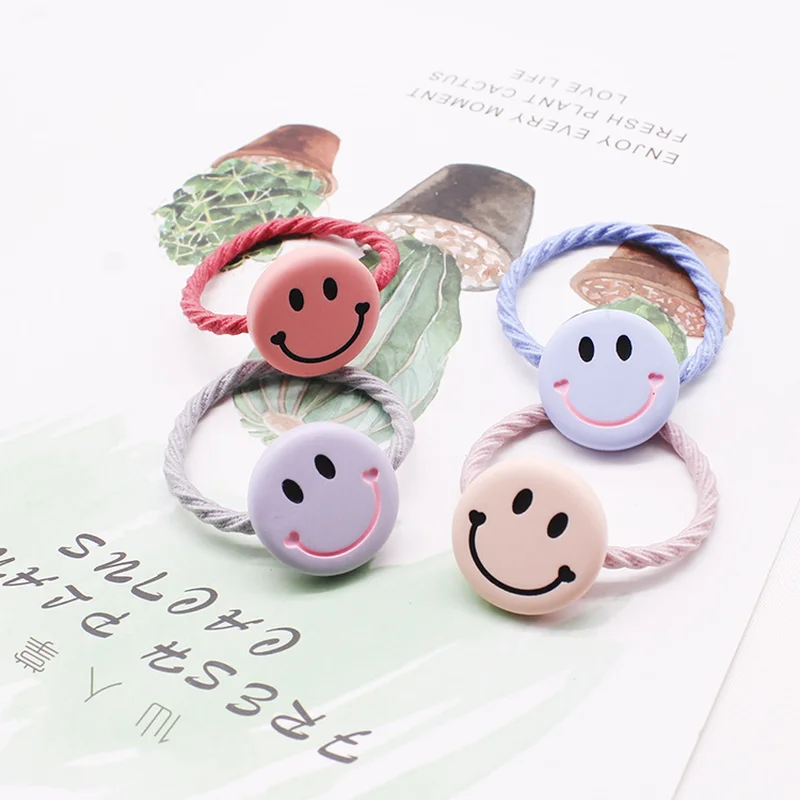 Новый стиль Детские простые круглые милые Мультяшные смайлики спиральные