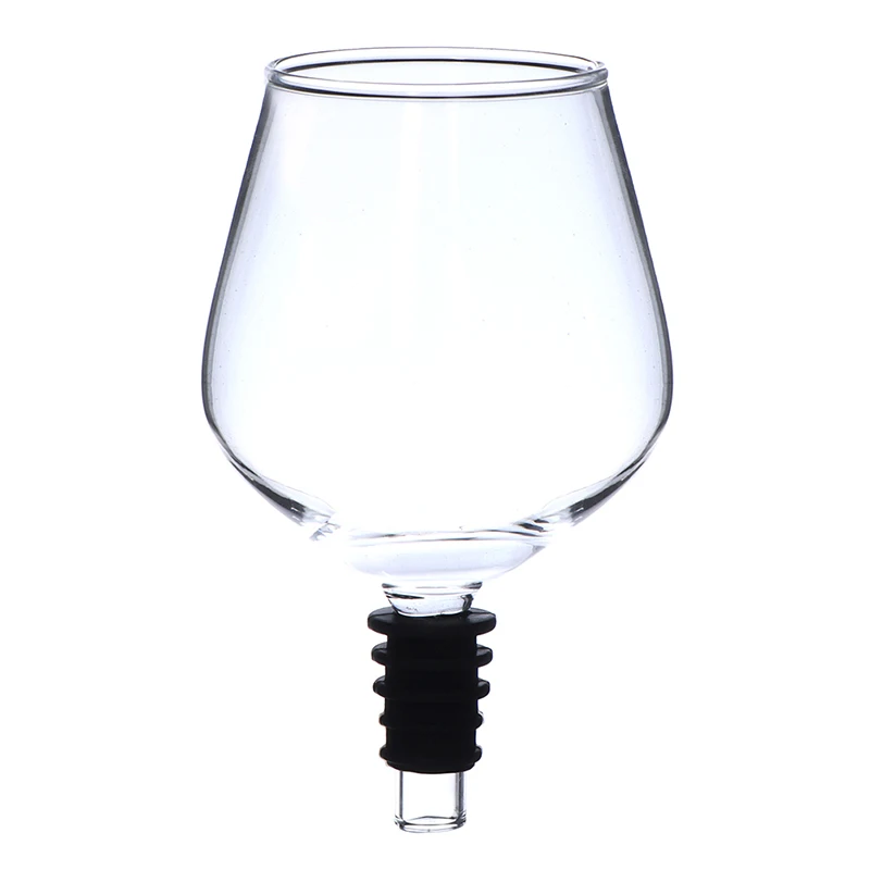 В вашу винную бутылку бокал для красного вина в который вставляется | Дом и сад