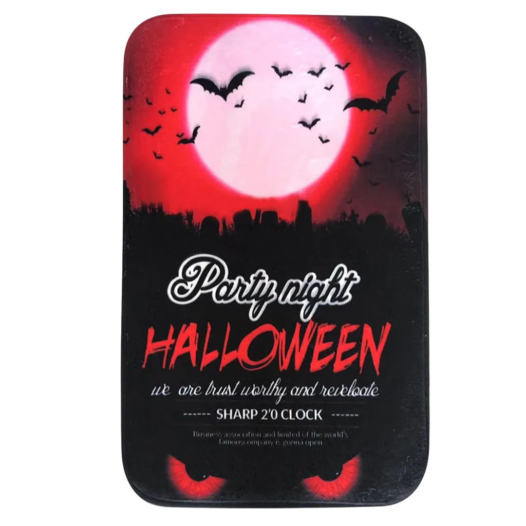 Металлическая табличка для Хэллоуина винтажная настенная вывеска металлическая