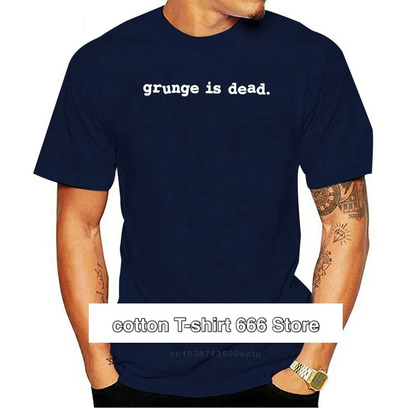

Мужская футболка с коротким рукавом, забавная хлопковая футболка в стиле 1950-х годов, с принтом гранж мертвец Курт Кобейна, лето 2019