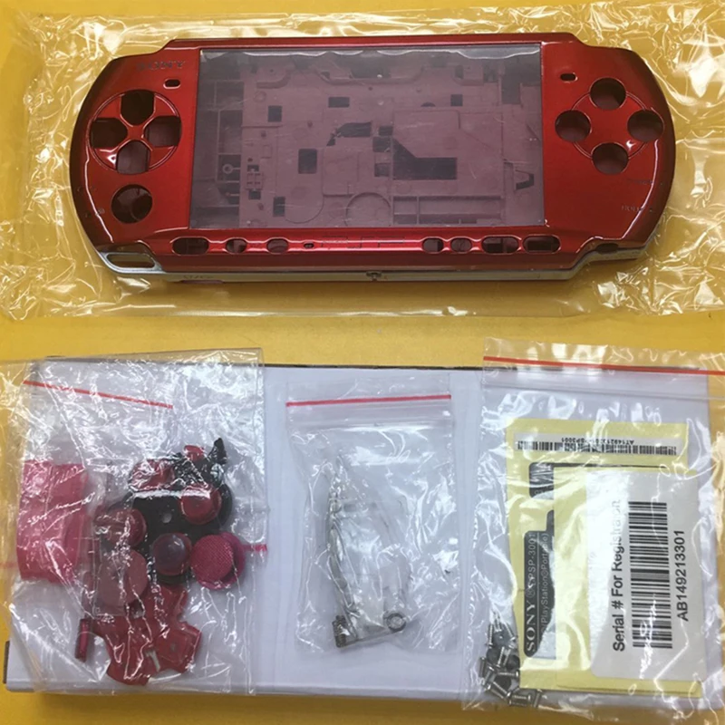 Чехол в виде ракушки для sony psp 3000 psp 3000 в виде ракушки, старая версия игровой консоли, полный корпус, чехол с кнопками, набор отверток