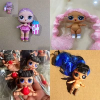 original lol surprise dolls long hair doll diy dress up dolls collection of childrens figure dolls girls toy birthday gifts