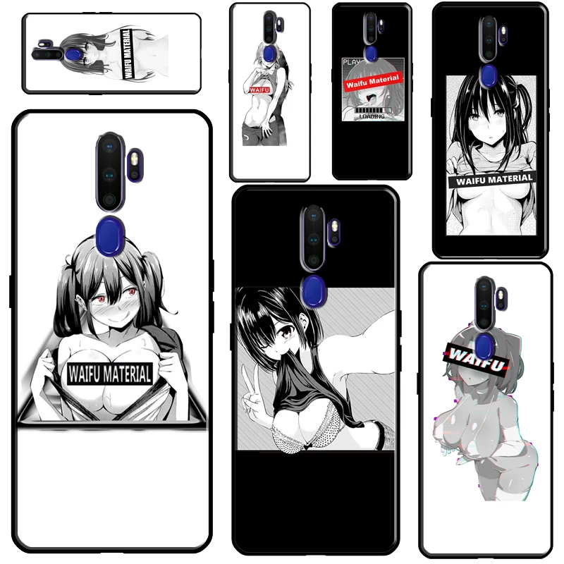 

Sugoi Senpai Anime waifu Sexy для OPPO A53 A31 A9 A5 2020 F5 F7 A1K A15 A3S A5S A83 A91 A93 A52 A72 Reno2 Z чехол для телефона