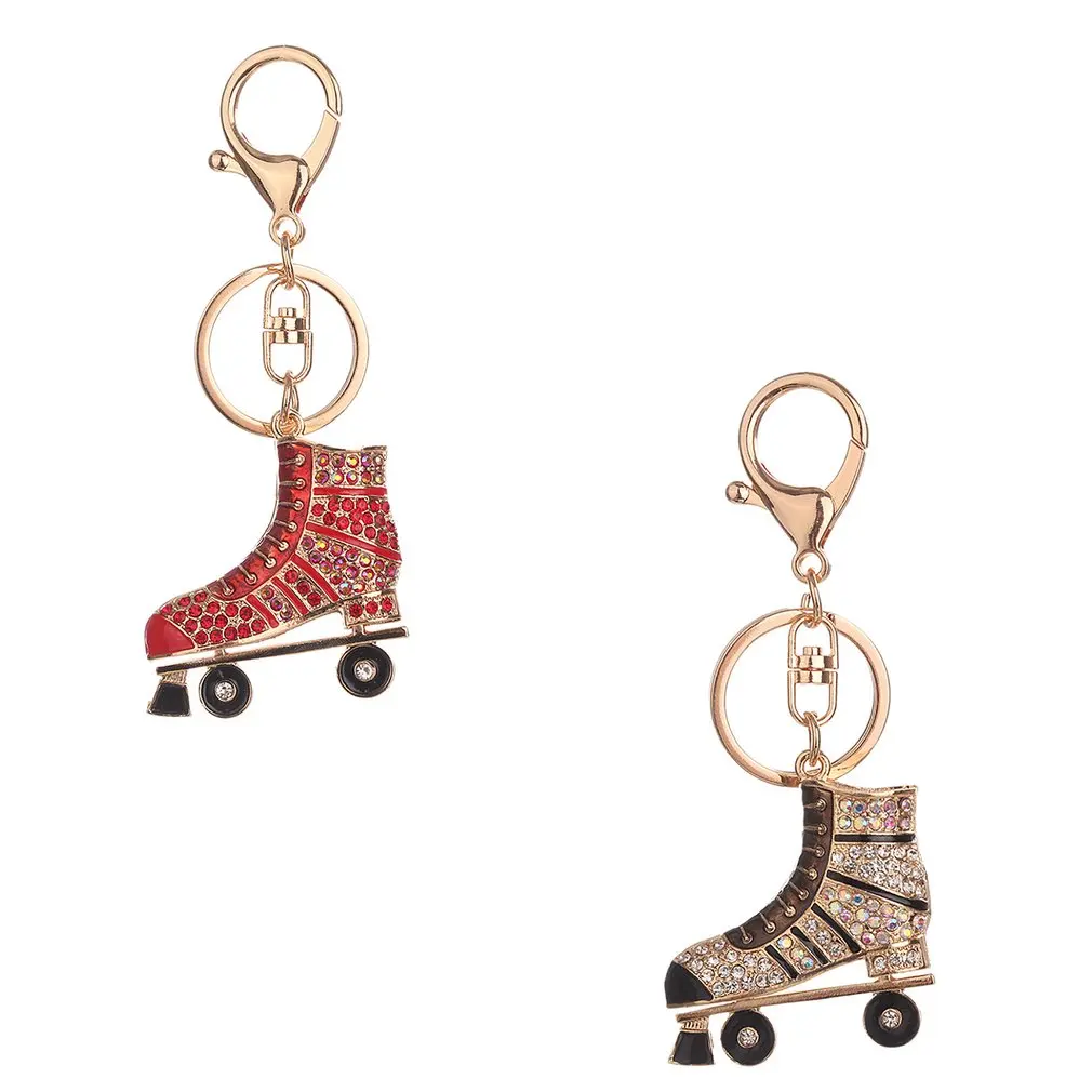 Творческий имитационная модель роликовые коньки Форма для цепочек ключей сумок