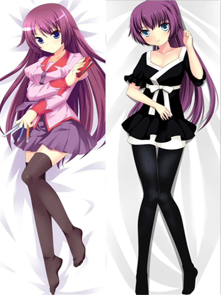 2017 обновление Аниме Bakemonogatari персонажи сенджогахары Hitagi Dakimakura наволочка