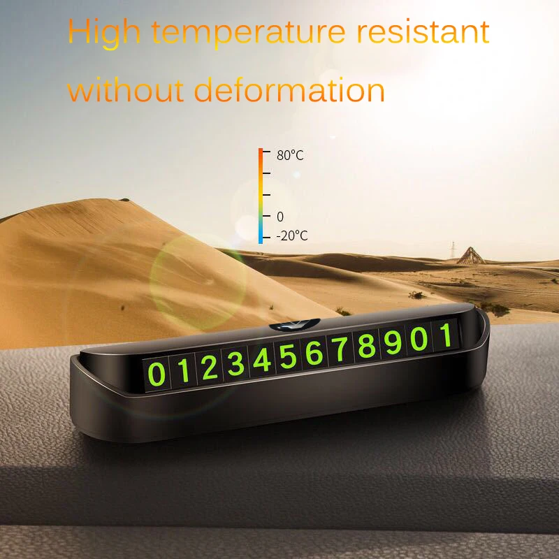 Car Temporary Parking Card Phone Number Plate For Renault Megane 2 3 Captur Latitude Clio 4 Scenic Laguna Auto Accessories | Автомобили и