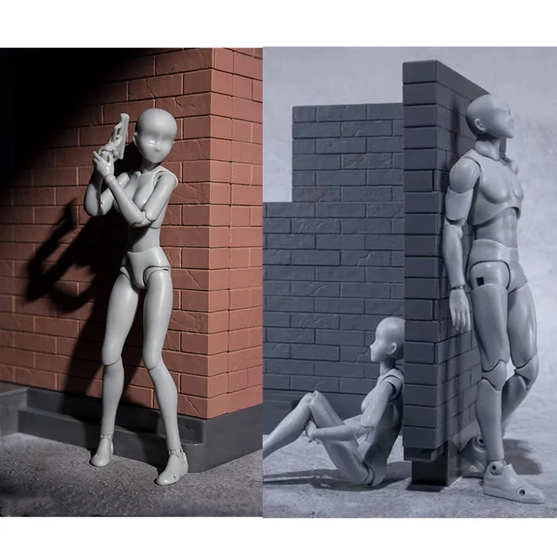 SHF коричневая черная стена для тела Кун тело Чан тело-кун серый цвет черный ПВХ