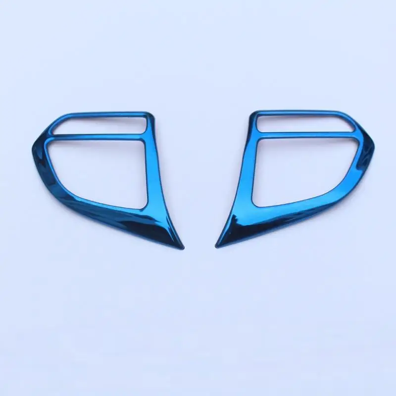 Хромированные Декоративные автомобильные кнопки на рулевом колесе внутренние