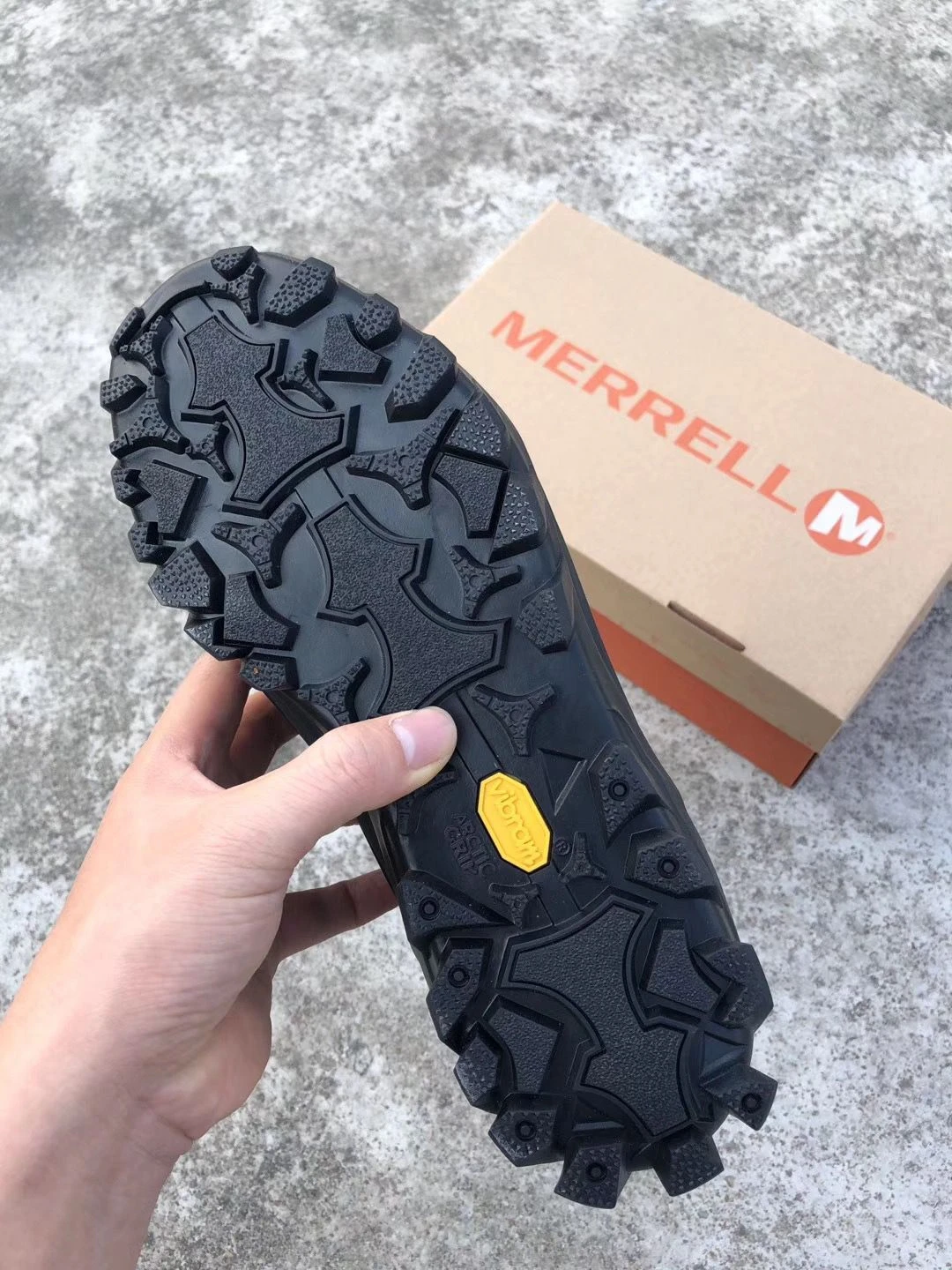 Merrell Мужская обувь для походов осенне-зимние ботинки с высоким берцем