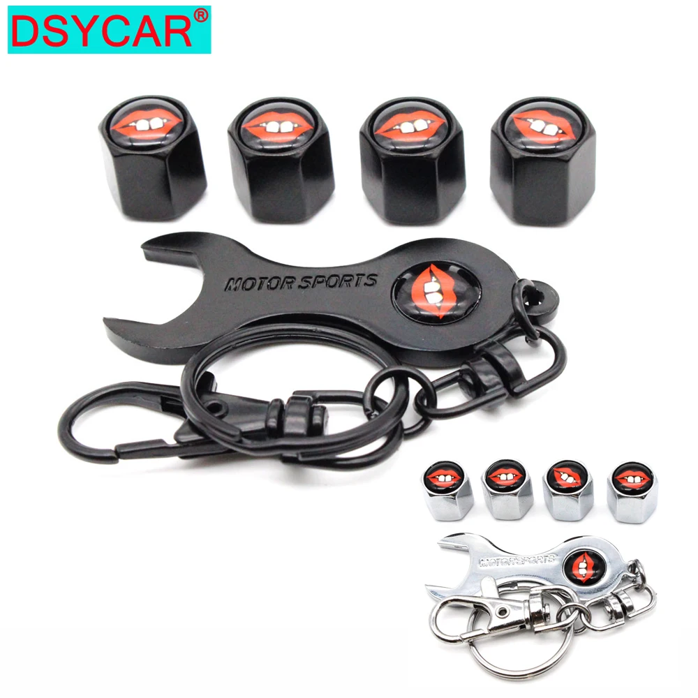 DSYCAR 1 комплект цинковый сплав противоугонные автомобильные колеса крышки