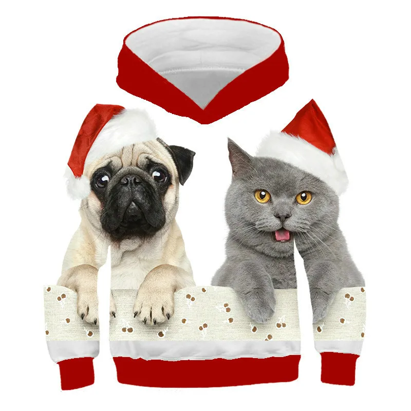 

2021 new cartoon boys and girls 3D printing Hoodie, fashion leisure custom funny cartoon animation Harajuku Street Hoodie